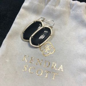 Kendra Scott Black Elle Earrings
